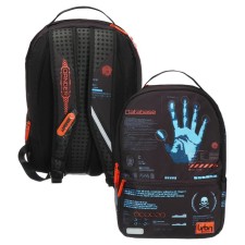 Youth backpack 39 x 30 x 17, ergonomic back, Davente Label 19l, + USB Database 7032443