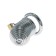 Belt of fidelity "Total cell No. 1", rings d = 5; 4.5; 4 cm, lock, key, metal