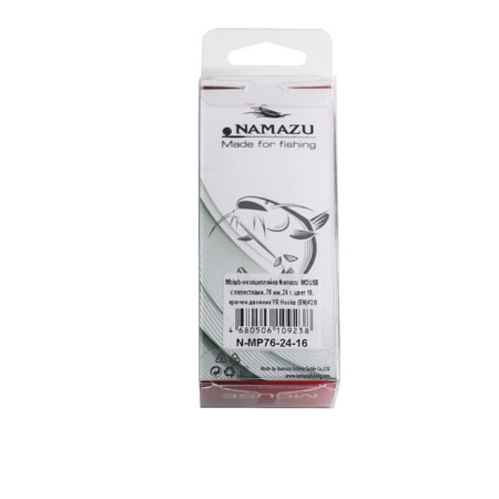 Namazu Mouse-Namazu Mouse with petals, 76 mm, 26 g, color 16, double YR HOOKS BN #2-2