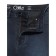 Women's jeans with a high landing CONTE Elegant Straight, size XXL, color Blue-Black