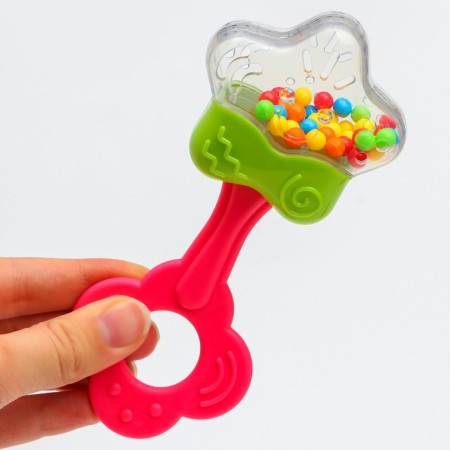 A set of rattles "Sweets", with elastic elements, 4 pcs-5