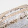 Lightning cosmetic bag, beige color