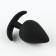 Anal traffic jam-hoods, silicone Soft-Touch, D = 27 mm, black