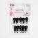 Automatic lock for lightning "Spiral", No. 7, 10 pcs, black color