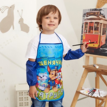 Apron with armatals for children's Patrol "Puppy Patrol", 49x39 cm-5