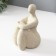 Souvenir Polystone "Lauren Honey" White 11.5x11x19 cm
