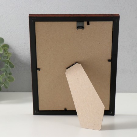 Photo frame plastic "Brown style" 15x21 cm, brown-3