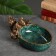 Squirrel stands stand "Squirrel" malachite