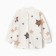 Nursery blouse, milk/star, height 62 cm