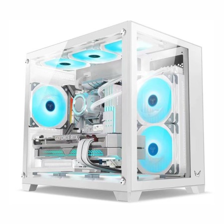 The Formula Crystal Z5 TG case without PSU MATX 11x120mm 2xusb2.0 1xusb3.0 Audio Bott PSU-9