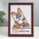 Photo frame plastic 15x21 cm 1487 brown