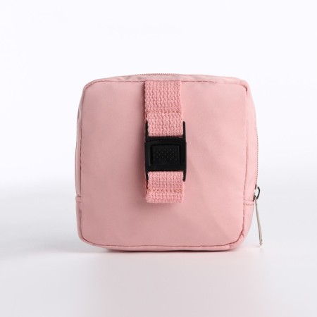 Youth backpack from lightning textiles, external pocket, handbag, pink color-6