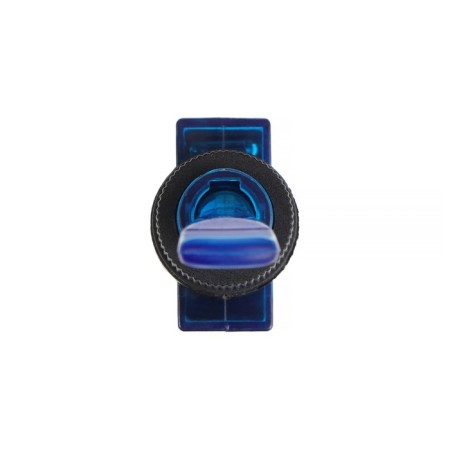 Tumbbler single -pool with blue LED indication, 12 V, 20 A, 3 contacts-1