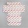 Gift folding box, packaging, "love", 27 x 21 x 9 cm