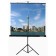 The screen on the tripod Lumien 150x150 cm, Eco View LEV-100101, 1: 1, floor, roll