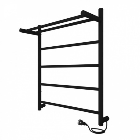 Electric towel Indigo Line, 600x400 mm, hidden installation, black
