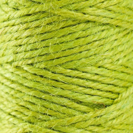 Yarn 100% juts "Salad" 50 meters 4x4x10 cm-2