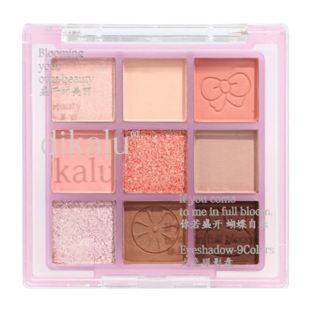 Professional palette of shadow shadows Moty, 9 colors-1