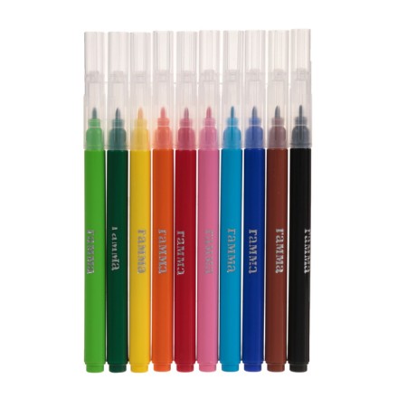 Fleeters 10 colors "classic", washed off, cardboard packaging, euro suspension 180319_10-2