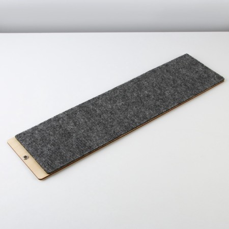 Wall -mounted clawe, 50 x 13 cm, gray-4
