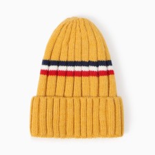Children's hat, mustard color, size 52-54