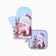 Set of kitchen. Dolyana "Magic": mittens 20x28 cm, severity 17x17 cm, 35% HL, 65% PE 9606012 1033021