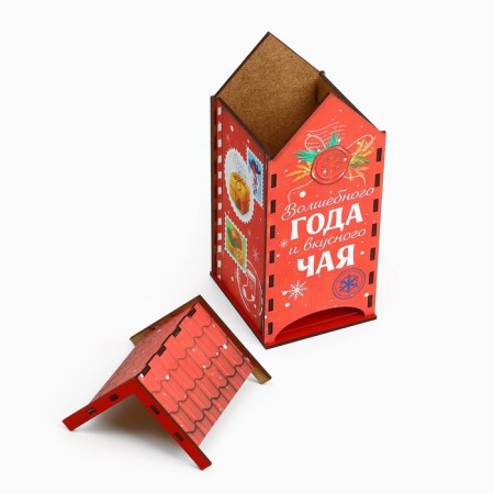 Gift set for the New Year: a tea house and a mug "New Year's Enterprise"-8