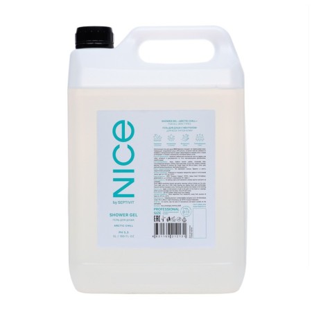 Shower gel Nice by Septivit Arctic Chill, 5 liters
