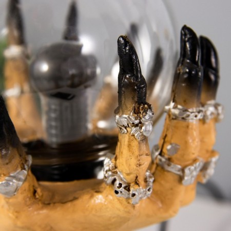Plasma ball "Claws" beige 14x14x22 cm Risalux-6