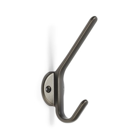 Furniture hook CAPPIO TKD030, two -rod, graphite color