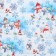 Paper Glossy “Snowmen”, 70 x 100 cm, New Year