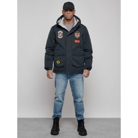Male Winter jacket, size 54, dark blue color