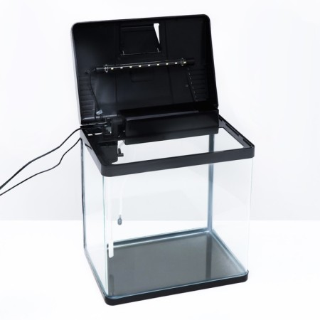 The Seastar LS-380F Aquarium includes: LED lamp, filter, 30 l, black-2
