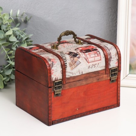 Casket wood chest "Paris" 15x20x15 cm-3