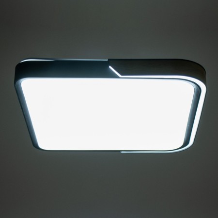 Moden Quadro chandelier LED 80W 3000-6000k DDD wood-black 50x50x8cm Bayerlux-4