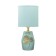 E14 40W turquoise table lamp "Life" 12.5x12.5x28 cm Risalux