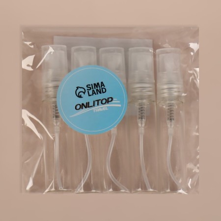 Glass bottle for perfume, with a sprayer, 5 ml, the color is transparent-6