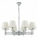 Ceiling EVOLUCE lamp. Sle105403-08. Lagoro. 8x40 watts, E14, 72x72x40 cm, chromium color