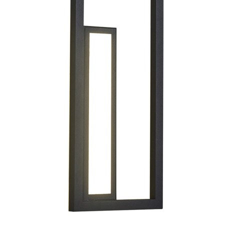 Wall lamp Mantra Boutique, LED, 2250LM, 3000K, 175x51x700 mm, black color-1
