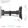 Wall bracket for LED/LCD TVs Kromax Corbel-2