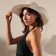 Women's hat minku "sea", size 56-58, white color