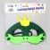 Carnival mask "Frog", felt