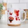 Sublimation mug "beloved wife" glasses, with application