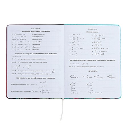 Universal diary for grade 1-11, hard cover, artificial leather, foam rubber, foil embroidery, liesse, 80 g/m2-7