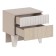 Covereign cabinet "Beatrice No. 3", 450 × 350 × 450 mm, Palermo color / software Latte / Prima Beige