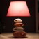 HELP lamp 16621/1 E14 40W Belo-pink 20x20x38 cm Risalux