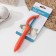 Sarbo's vegetable cleaner, with a brush, 18.5 × 5 cm, color mix