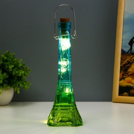 Ночник "Эйфелева башня" LED от батареек 3хLR44 8х8х25 см RISALUX-1