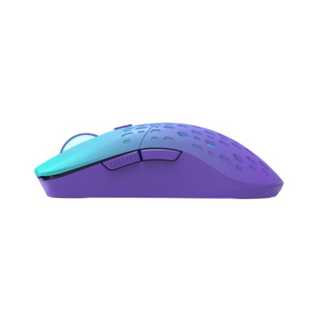 Mouse XTRIKE ME GW-121 PU, game, wireless, backlight, 3200 dpi, 2.4g+bt, 500mach, purple-3