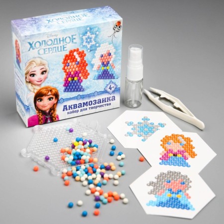 Aquamosaic "Elsa and Anna", cold heart-1
